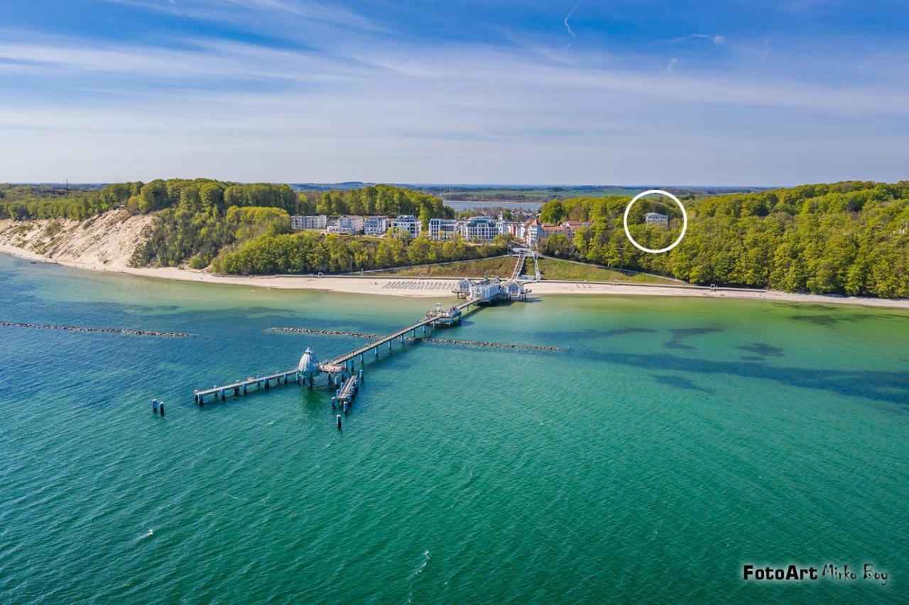 Residenz Seeblick, Fewo 10 Mit Balkon Und Ostseeblick Sellin  Екстер'єр фото